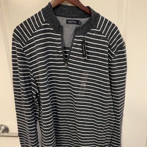 NAUTICA Quarter zip long sleeve
